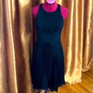 Anne Klein Black Silk Dress